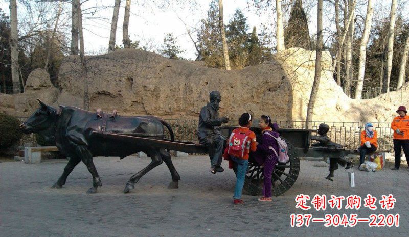 无锡传承历史,记录岁月——领雕塑定制小孩雕塑