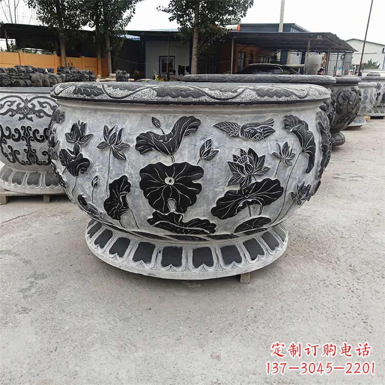 无锡精美石雕水缸——雕刻您的艺术一生