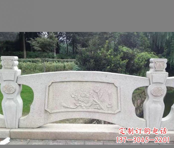 无锡大理石公园石栏板雕塑