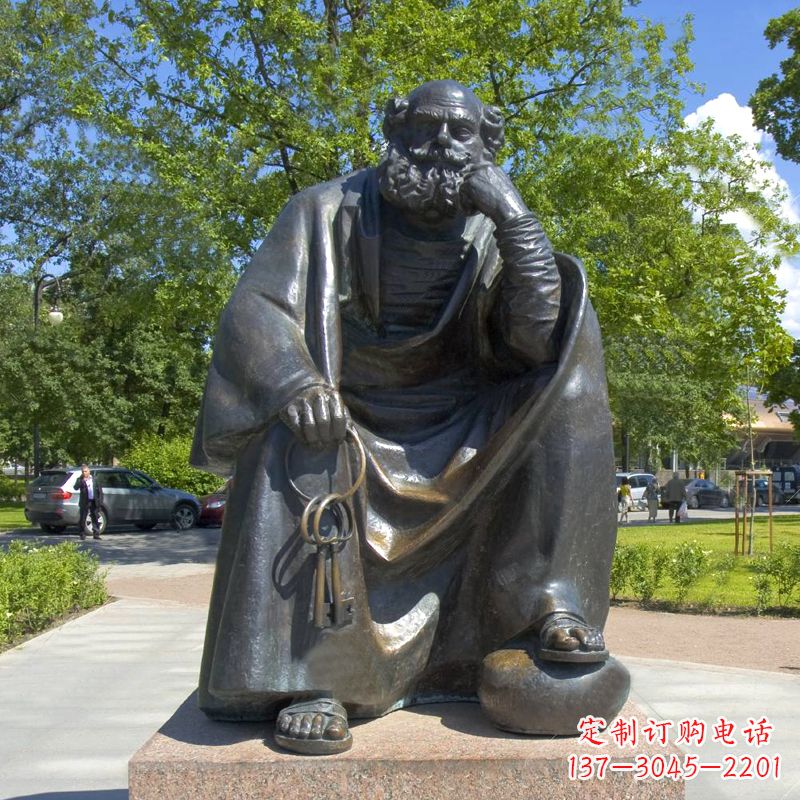 无锡铸就传奇托尔斯泰雕塑
