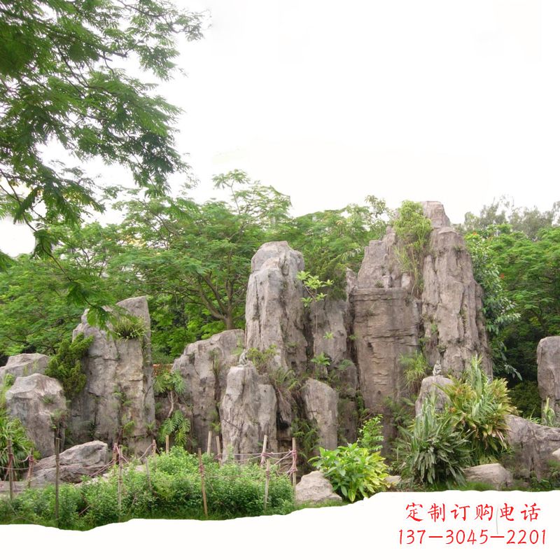 无锡公园塑石假山