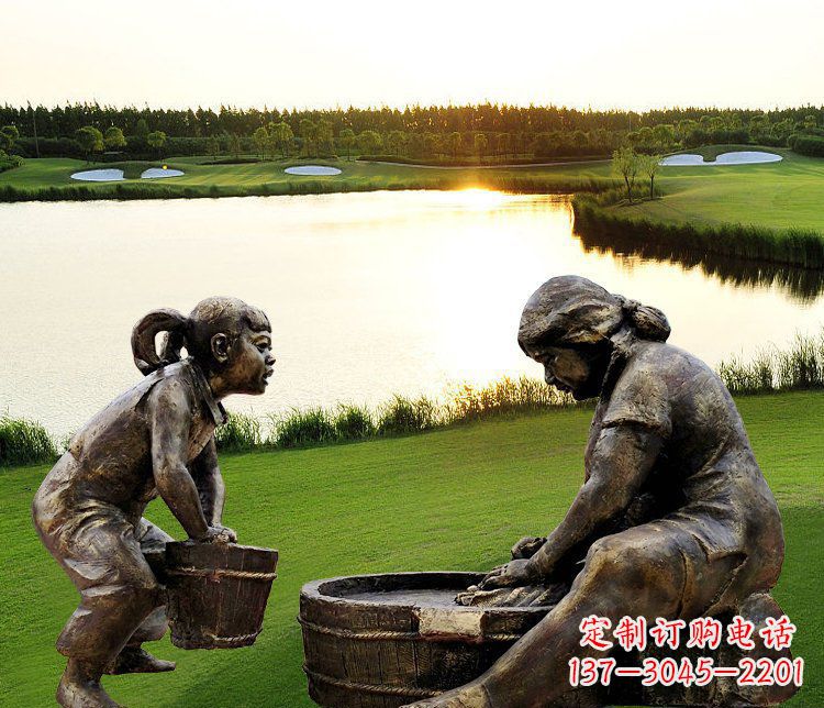无锡母亲爱心铜雕