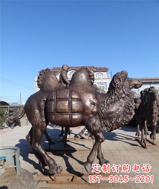 无锡高端铜骆驼雕塑定制