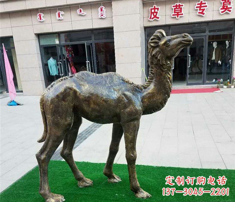 无锡精美铜雕骆驼雕塑