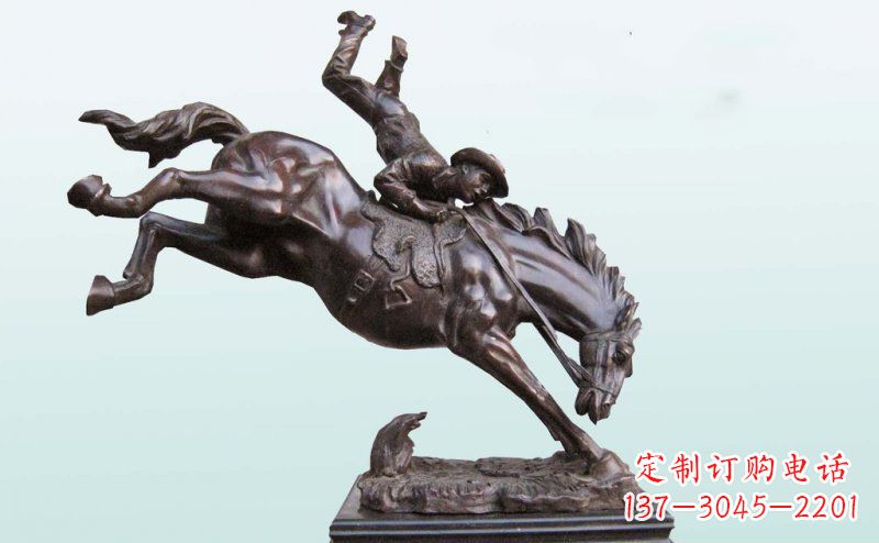 无锡精致古典·真实再现马铜雕