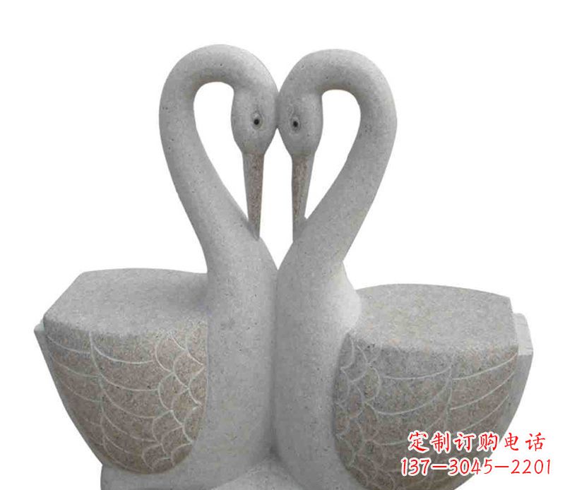 无锡艺术级天鹅石雕