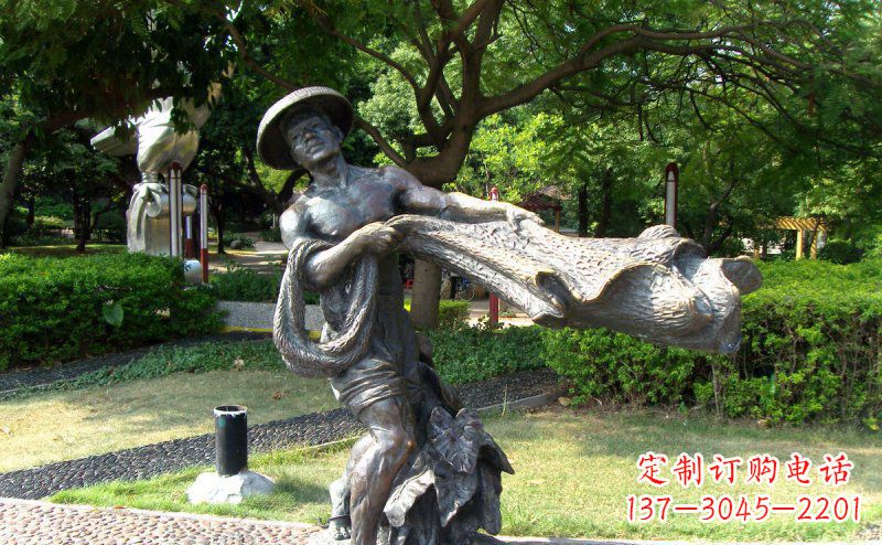 无锡渔民铜雕—— 带您体验渔夫传统文化