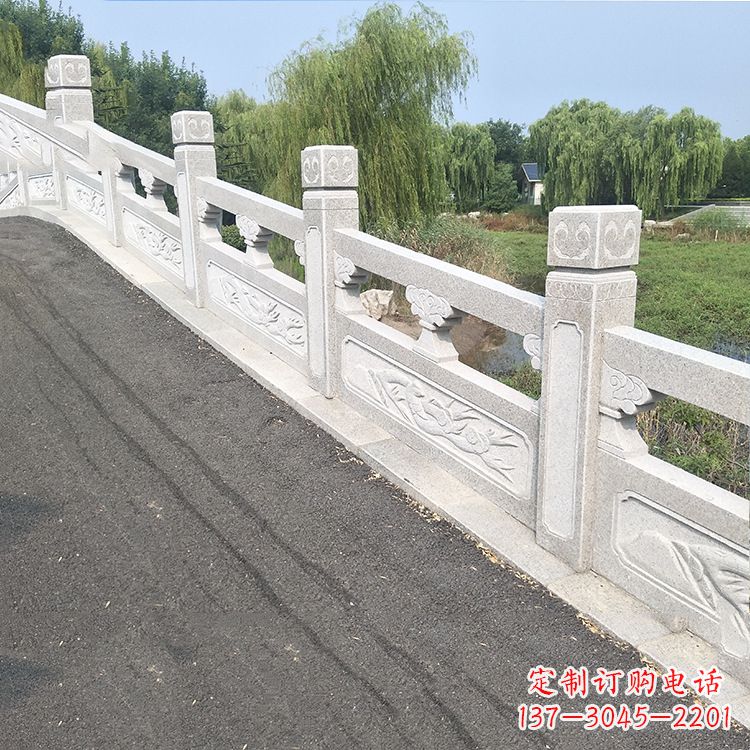 无锡独特的大理石栏杆护栏雕塑,让公园更加精致