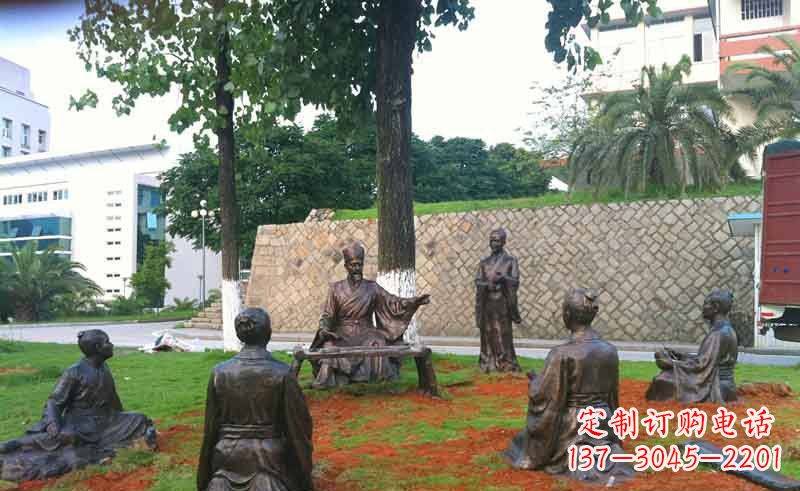 无锡艺术经典朱熹铜雕雕塑