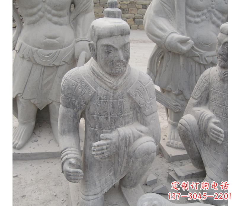 无锡精致兵马俑雕塑,给您的空间一丝古代历史