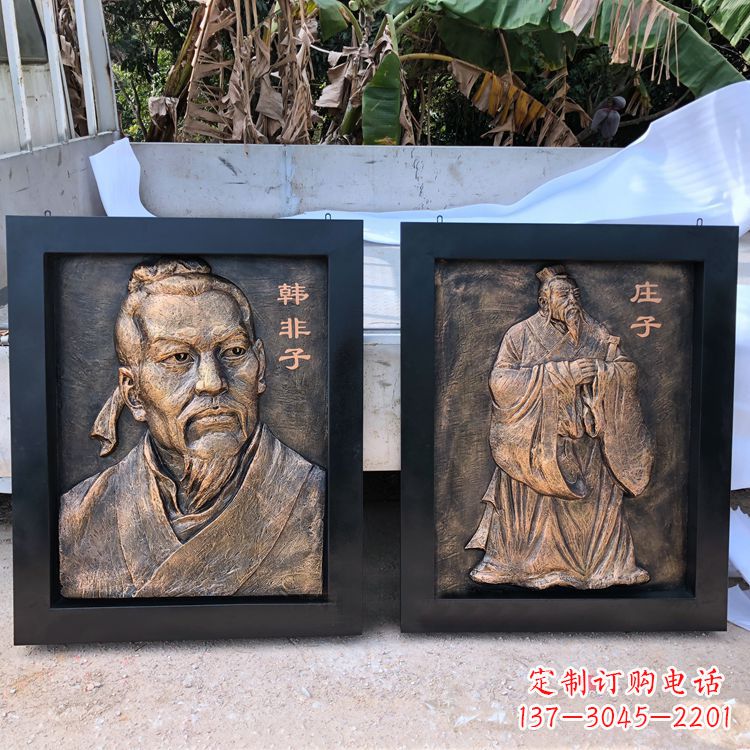 无锡中领雕塑专业的古代历史名人头像雕塑定制