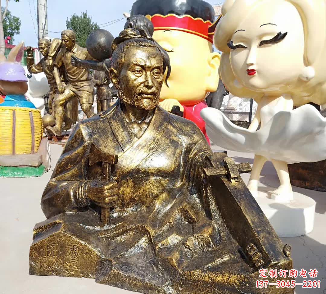 无锡精美绝伦的鲁班铜雕,带您领略古典艺术美学