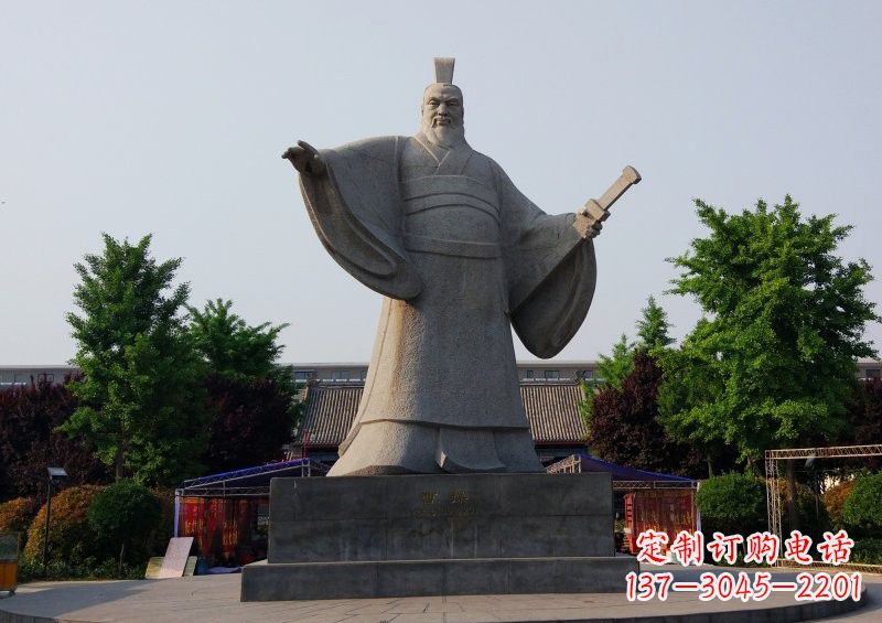 无锡超越时空的名人雕塑