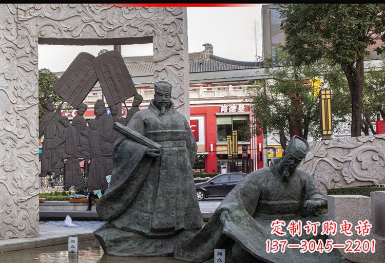 无锡阎立德铜雕名人雕塑精美绝伦