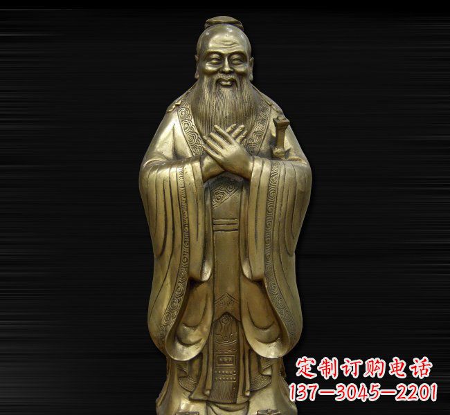 无锡依德行者·古代名人铸造孔子雕塑
