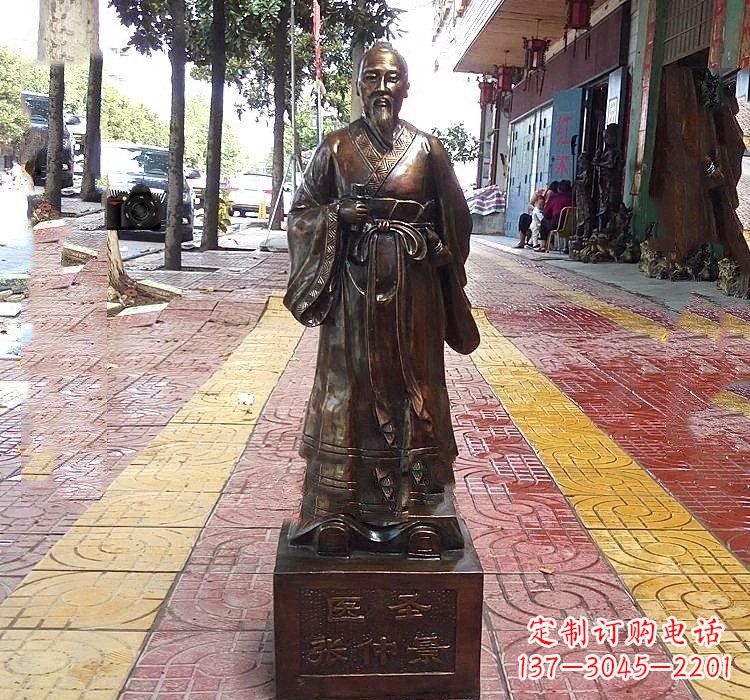 无锡张仲景全新铜雕系列