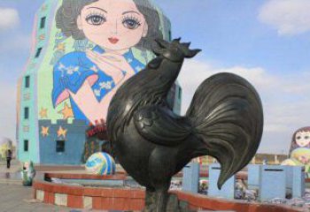 无锡艺术精美的公鸡雕塑