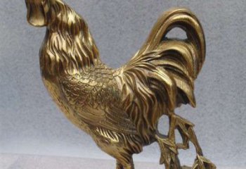 无锡经典公鸡铜雕