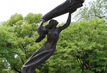无锡女娲补天铜雕艺术品