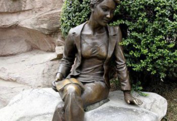 无锡中领雕塑精美 静谧 的女人铜雕