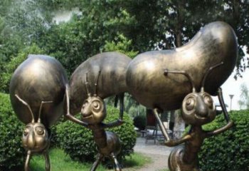 无锡雕刻精灵——蚂蚁铜雕