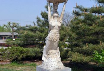 无锡中领雕塑传奇女娲石雕雕塑