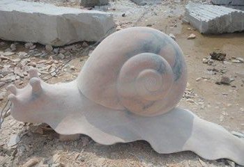 无锡真实大小的蜗牛石雕