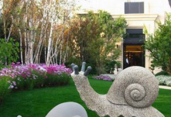 无锡蜗牛雕塑——精致的艺术礼物