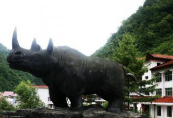 无锡艺术犀牛石雕