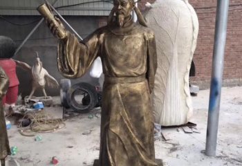 无锡龙韵铜雕——歌颂古代大文豪李白