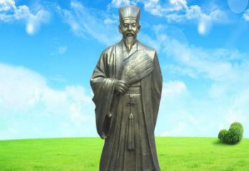 无锡精致经典，让您体验古代名人诸葛亮的魅力——诸葛亮铜雕