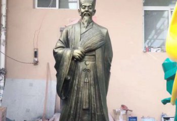 无锡中领雕塑经典传承，诸葛亮铜雕！