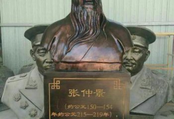 无锡医道神匠张仲景铜雕