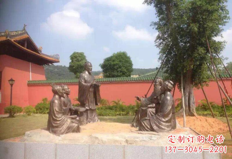 无锡经典经典,传承孔子之魅力——孔子铜雕