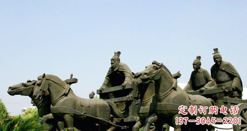 无锡中领雕塑--尊贵马车雕塑