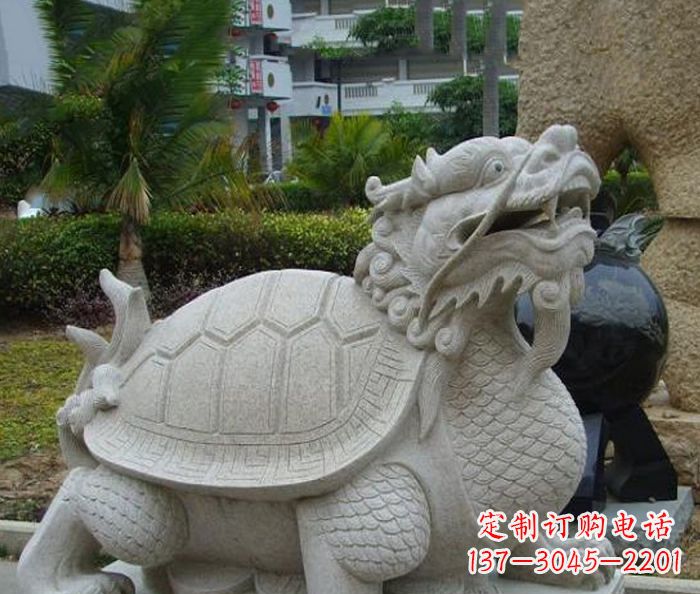 无锡中领雕塑:古典神兽龙龟石雕精神的传承