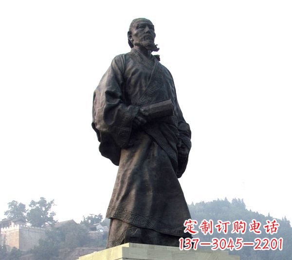 无锡中领雕塑司马迁雕像,正宗传承古代文化