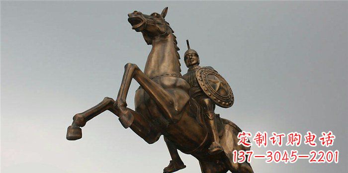 无锡古罗马骑马战士铜雕——令人惊叹的骑马雕塑