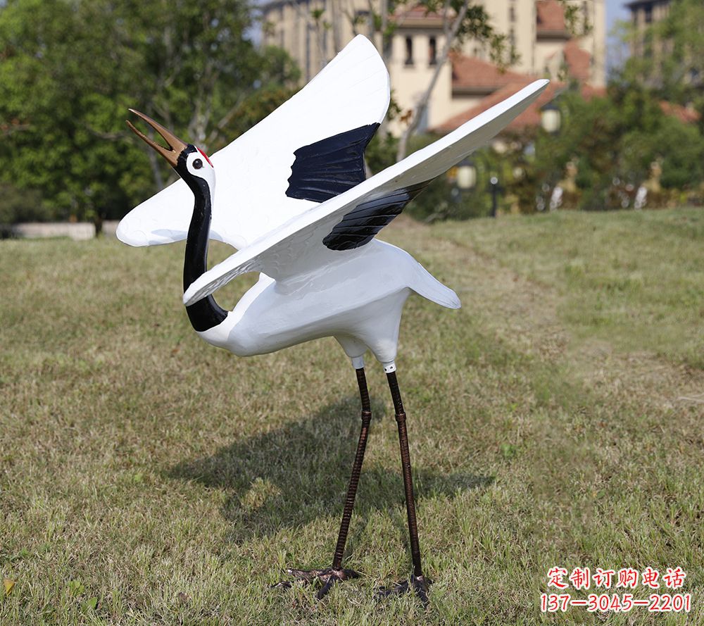 无锡古人仙鹤雕塑