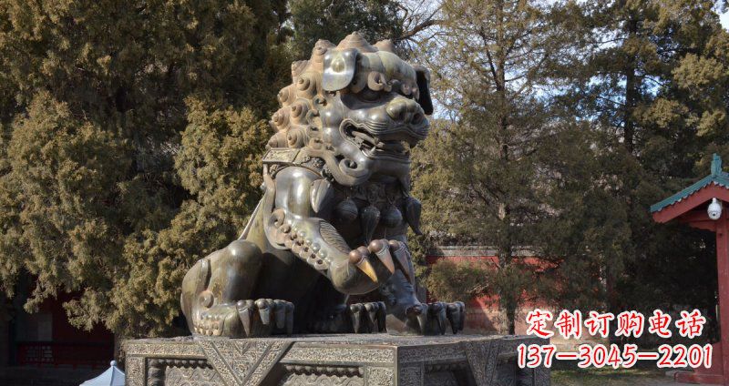无锡故宫狮子雕塑,展现古代文化之美