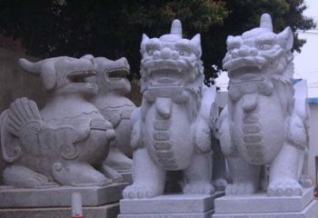 无锡古典独角兽石雕