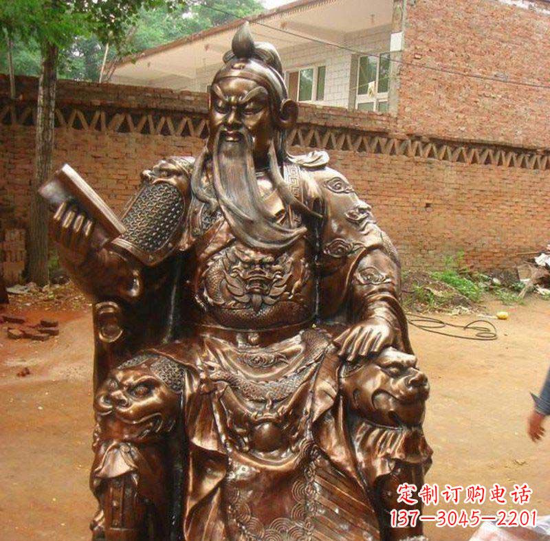 无锡天下英雄,关公雕塑