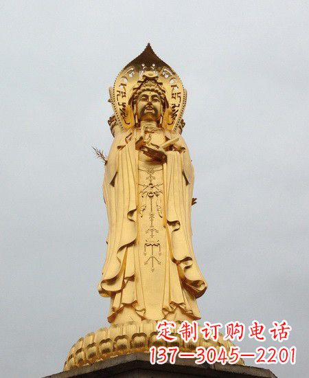 无锡观音铜雕塑-传承千年古风