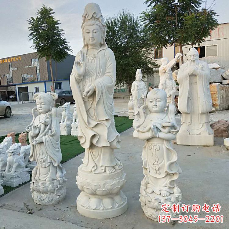 无锡观音菩萨送子佛像石雕