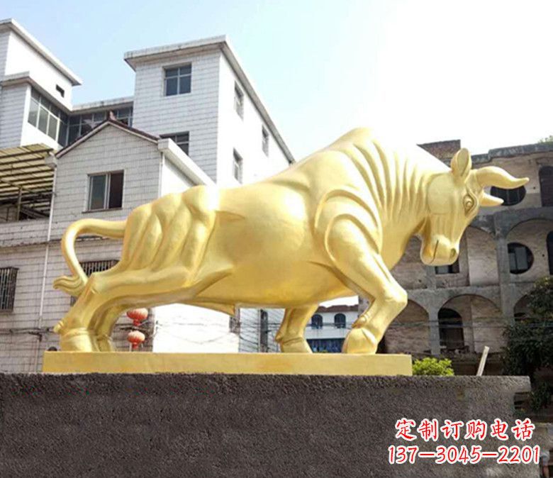 无锡中领雕塑:牛雕塑,您的精致装饰