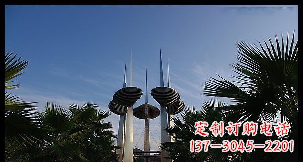 无锡不锈钢避雷针抽象雕塑