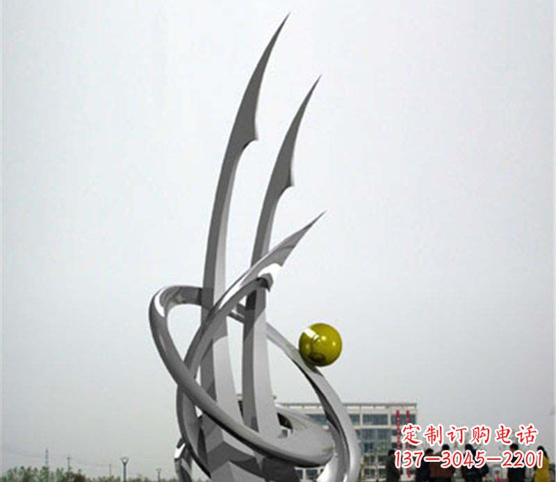 无锡不锈钢帆船抽象雕塑