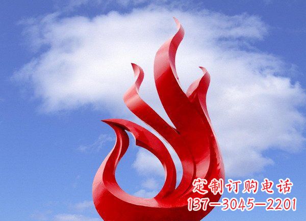 无锡广场不锈钢凤凰雕塑 (2)