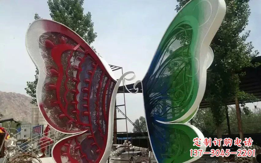 无锡精美不锈钢蝴蝶雕塑