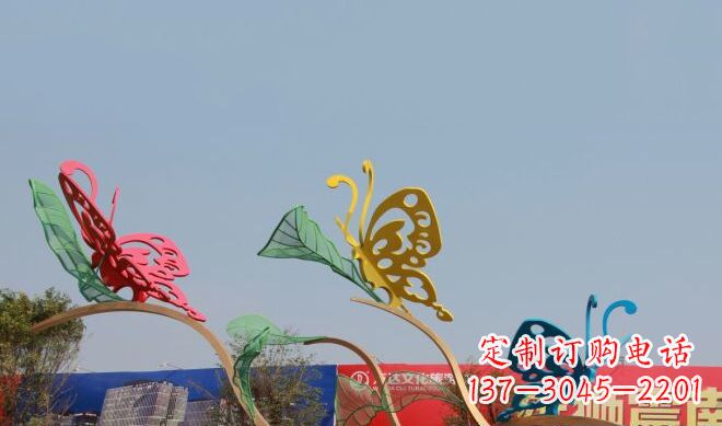 无锡中领雕塑|不锈钢定制蝴蝶雕塑